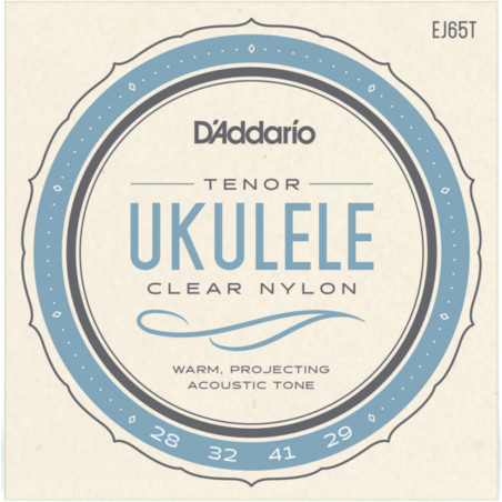 D’Addario EJ65T Pro-Arté Custom Extruded Ukulele, Tenor