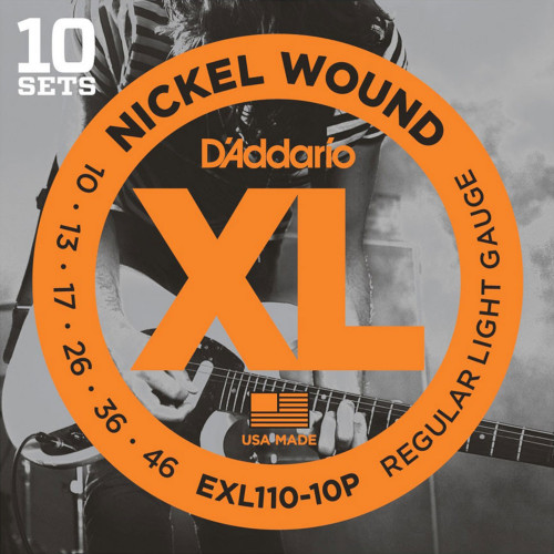 D'Addario EXL110 10 sets