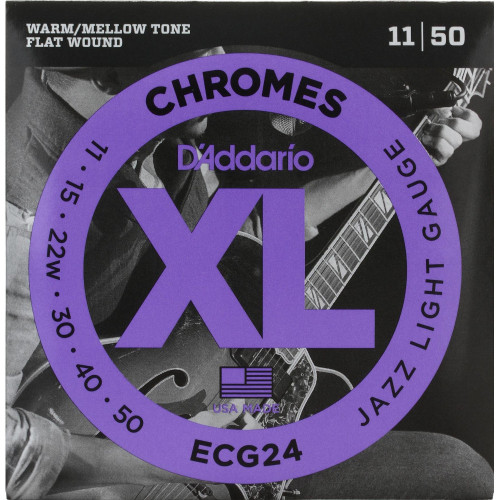 D'Addario ECG24 Flatwound