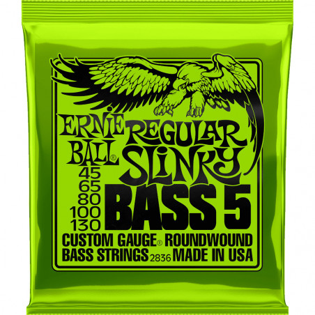 Ernie Ball 2836 Regular Slinky Nickel Wound 5-strings Bass