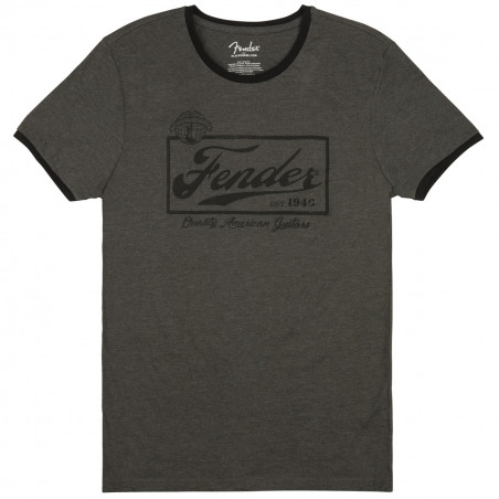 Fender Beer Label Men's Ringer Tee - XL