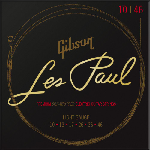 Gibson Gear Les Paul Premium Electric Guitar Strings 10-46