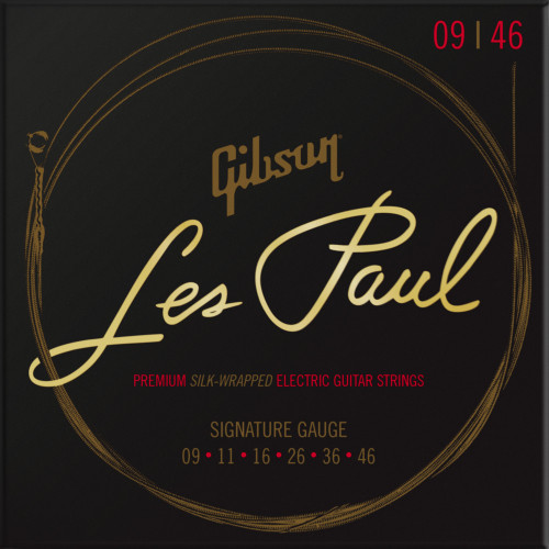 Gibson Gear Les Paul Premium Electric Guitar Strings 09-46