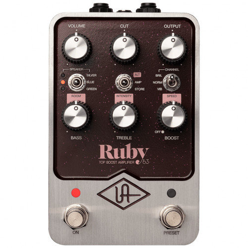 Universal Audio Ruby 63 Top Boost Amplifier pedal