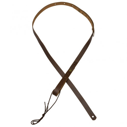 Fender Paramount Mandolin Leather Strap, Brown