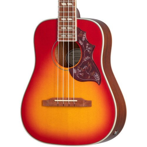 Epiphone Hummingbird Studio Tenor Ukulele - Faded Cherry Sunburst
