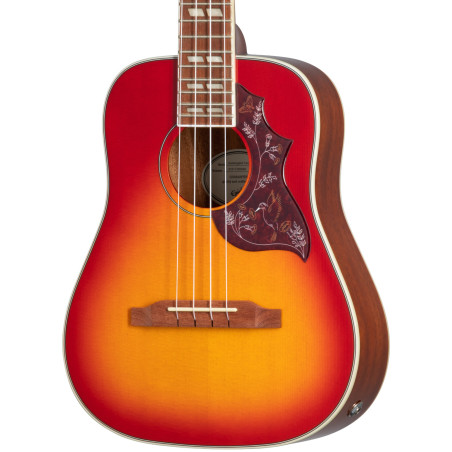 Epiphone Hummingbird Studio Tenor Ukulele - Faded Cherry Sunburst