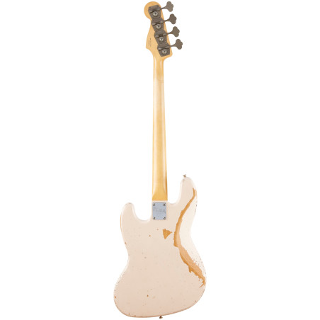 Fender Flea Jazz Bass, Roadworn Shell Pink
