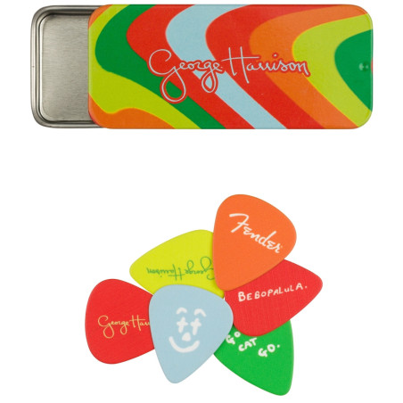 Fender George Harrison Rocky Pick Tin, Medium (6)