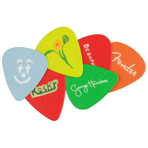 Fender George Harrison Rocky Pick Tin, Medium (6)