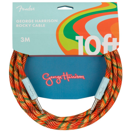 Fender George Harrison Rocky Instrument Cable, 10'
