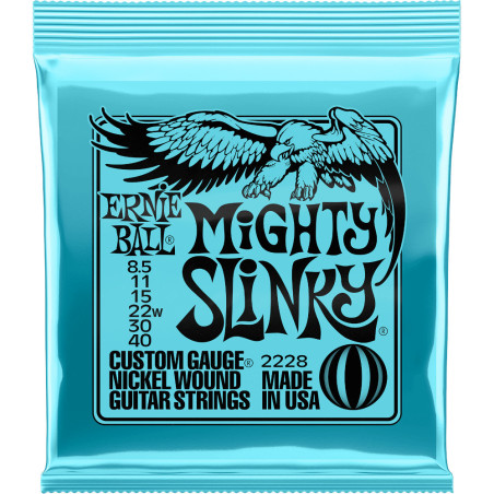 Ernie Ball Mighty Slinky Nickel Wound 8.5 - 40