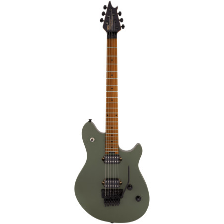 EVH Wolfgang WG Standard, Baked Maple - Matte Army Drab
