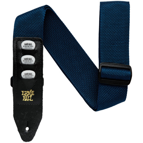 Ernie Ball Pickholder Polypro Guitar Strap - Navy