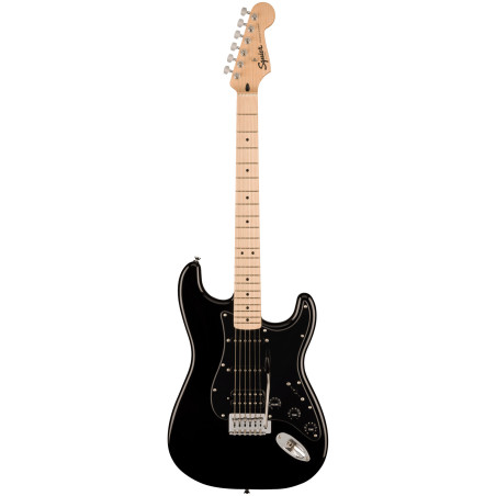 Squier Sonic Stratocaster HSS, Black