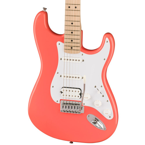 Squier Sonic Stratocaster HSS, Tahitian Coral
