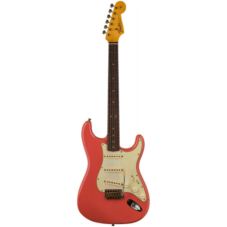 Fender Custom Shop 64 Stratocaster Journeyman Relic, Faded Aged Fiesta