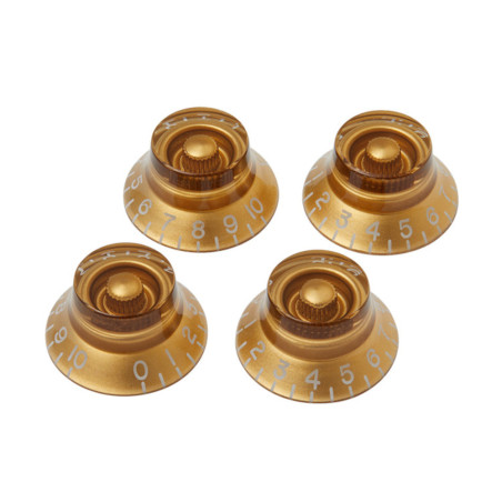 Gibson Gear Top Hat Knobs - 4 pc., Gold