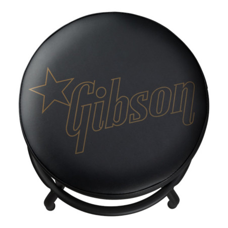 Gibson Gear 24" Premium Playing Stool, Star Logo