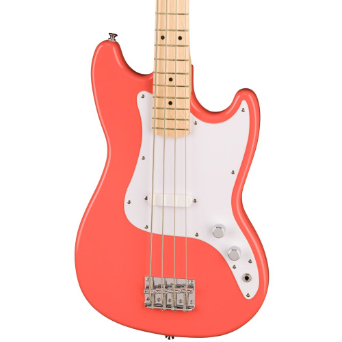 Squier Sonic Bronco Bass, Tahitian Coral
