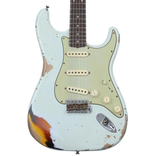 Fender Custom Shop 61 Stratocaster Heavy Relic, Super Faded Aged Sonic