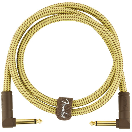 Fender Deluxe Series Instrument Cable 3', Tweed