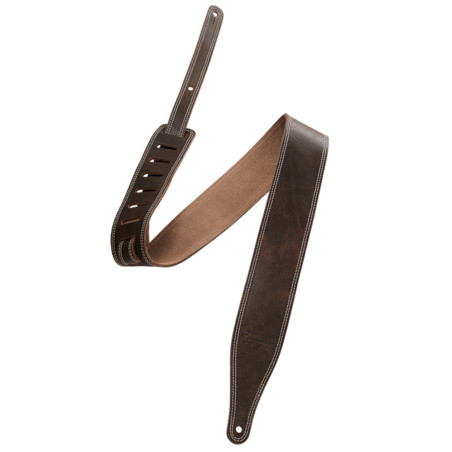 Epiphone Premium Leather Guitar Strap, Brown