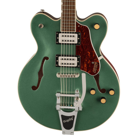 Gretsch G2622T Streamliner Center Block Double-Cut Bigsby, Steel Olive
