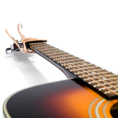 Kyser Quick-Change Acoustic Guitar Capo - Maple