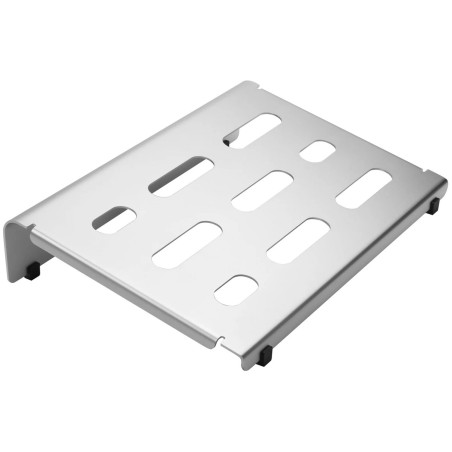 Mono Pedalboard Small, Silver and Club Accessory Case 2.0, Black