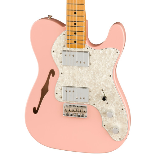 Fender Limited Edition Vintera 70s Telecaster Thinline, Shell Pink