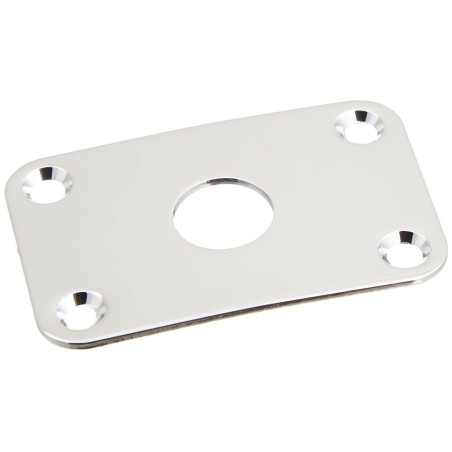 Gibson Gear Explorer Jack Plate, Chrome