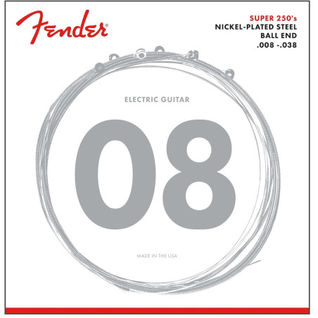 Fender Super 250XS Nickel-Plated Steel Strings