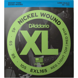 D'Addario EXL165 Long Scale Bass Strings 45-105