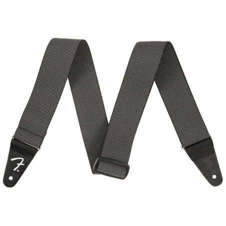Fender Weighless Elastic Tweed Strap Gray