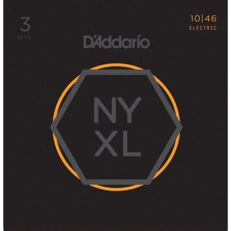 D'Addario NYXL1046 3 Pack