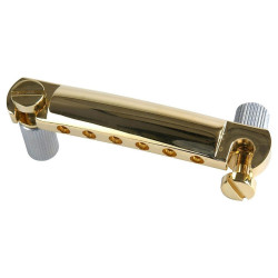 Gibson Gear Stop Bar Tailpiece w/Studs & Inserts - Gold