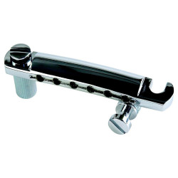 Gibson Gear Stop Bar Tailpiece w/Studs & Inserts - Chrome