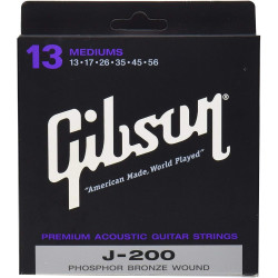 Gibson Gear Medium Phosphor Bronze Acoustic Guitar Strings