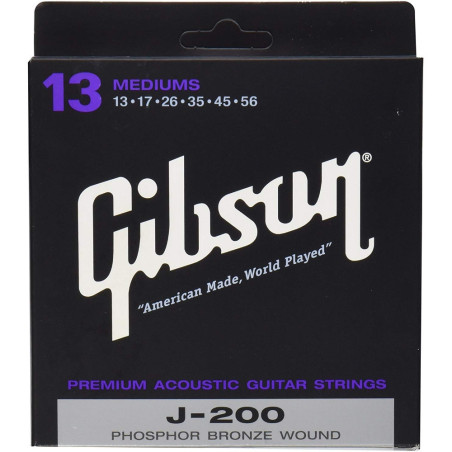 Gibson Gear Medium Phosphor Bronze Acoustic Guitar Strings