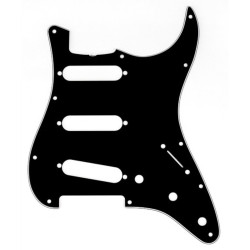 Fender 60s Vintage-Style Strat Pickguard Black 11-hole