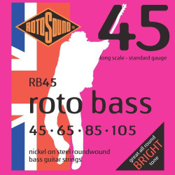 Rotosound RB45 Bass Guitar Strings 45-105
