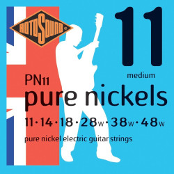 Rotosound PN11 Pure Nickel Electric Guitar Strings 11-48