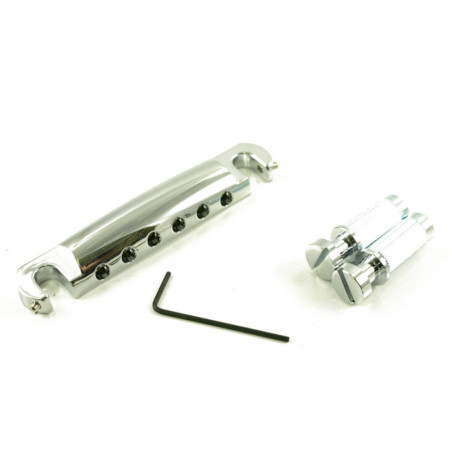 TonePros Metric Tailpiece Chrome