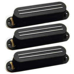 Bare Knuckle Cobra Single Coil Set Black