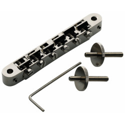 TonePros ABR1 TuneOMatic Nickel Bridge