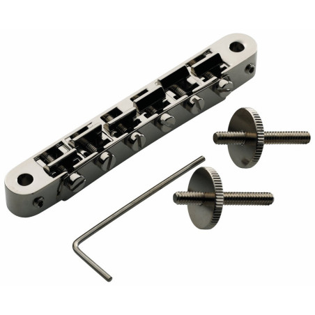 TonePros ABR1 TuneOMatic Nickel Bridge