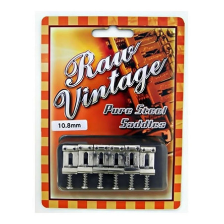 Raw Vintage Pure Steel Saddles 10.8mm