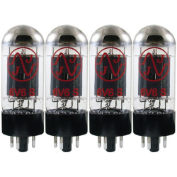 JJ Electronic 6V6S Matched Quartet