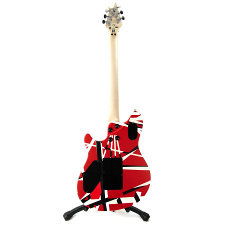 EVH Wolfgang Special Striped, Red, Black, and White